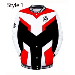 Avengers Endgame Quantum Realm Varsity Jacket